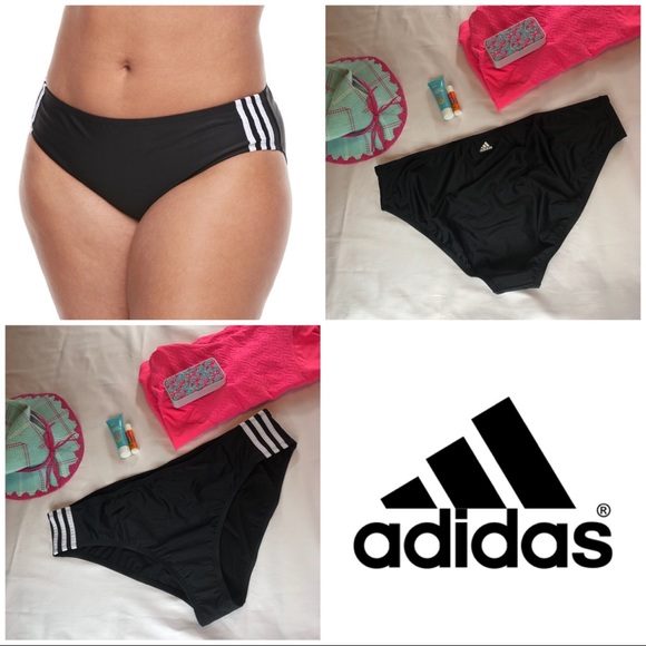 adidas Other - Adidas 2X Black Bikini Hipster NWT
